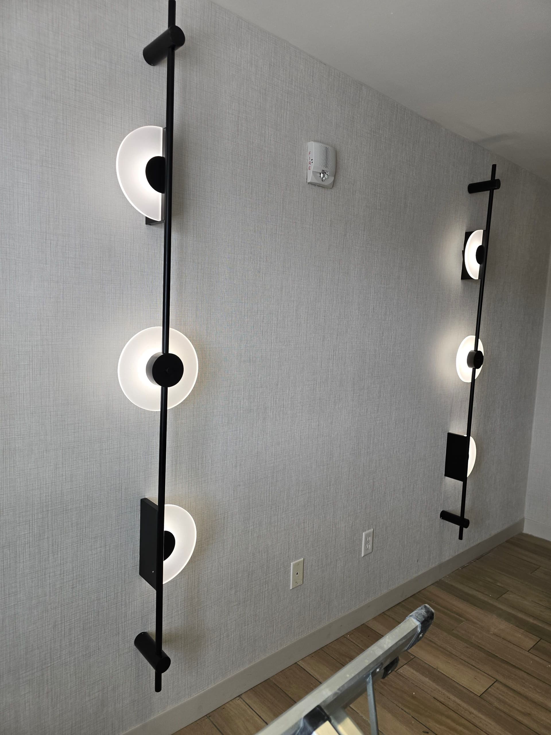 Gallery photos for Elevator Lighting Transformation at Homewood Suites Hotel: Image #1